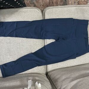 Blue Athleta leggings